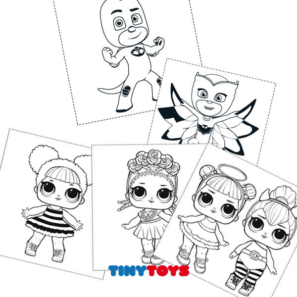Personalized - Games - Coloring set