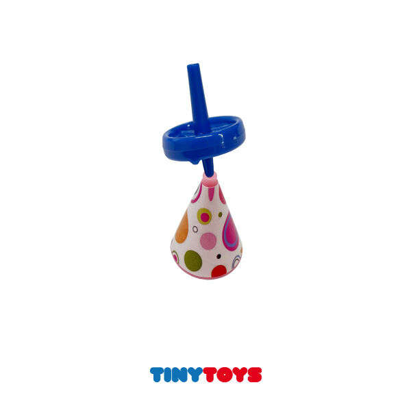 European Production - Games - Spinning top with pad  with sticker